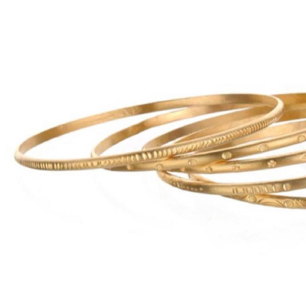 Satya Jewelry Gold melody bangles NEW